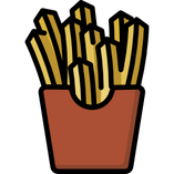 Pommes frites ikon